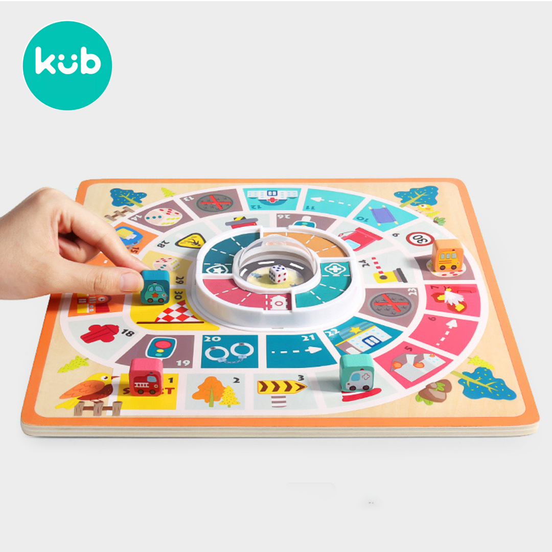 KUB Wooden Flying Playing Board