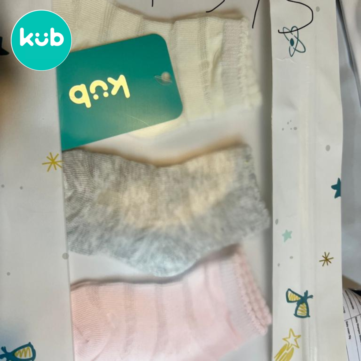 KUB Baby Socks Mesh Model