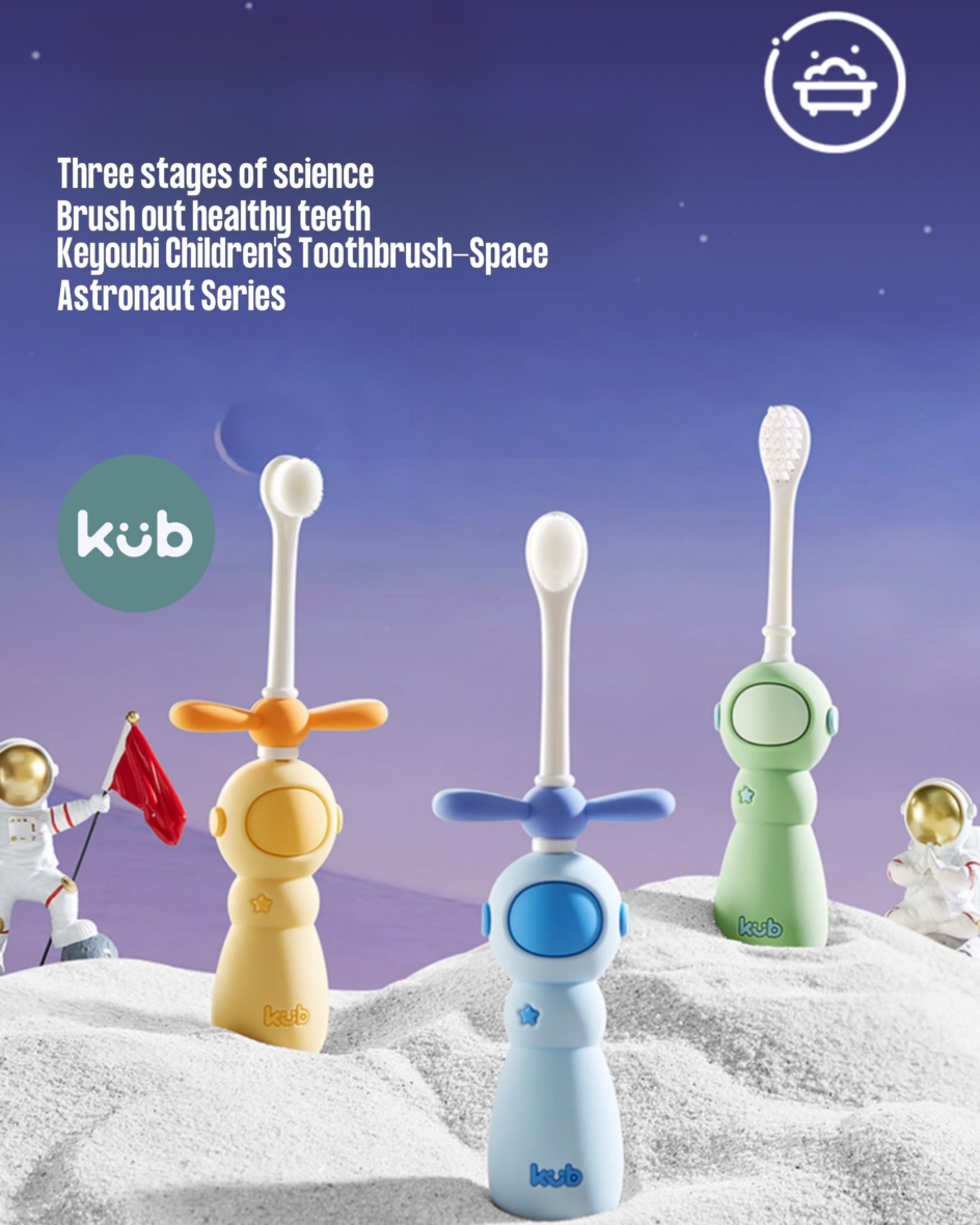 KUB Spaceman Series soft Toothbrush 3 to 6 years