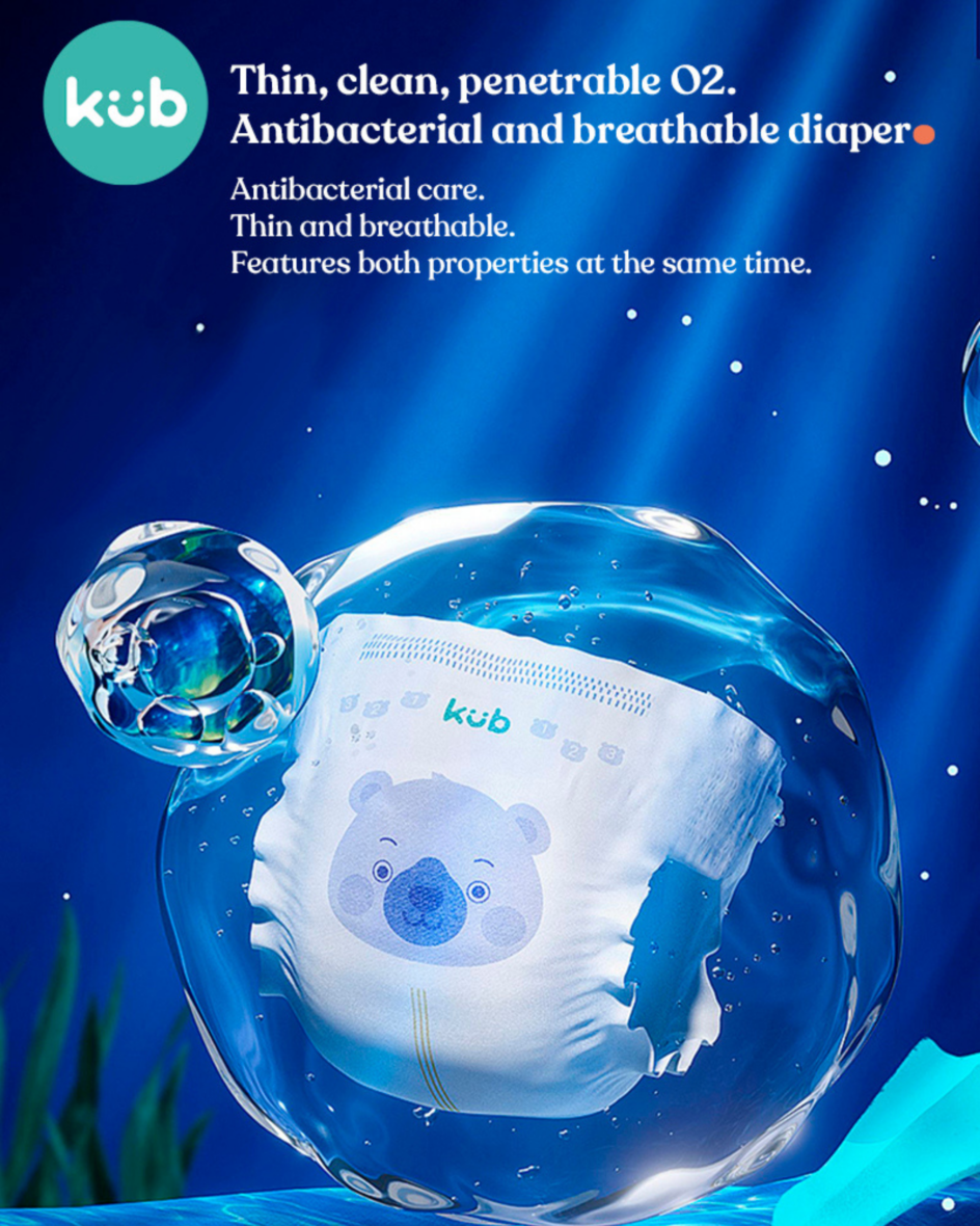 KUB- Antibacterial Series-BB Bear Pull Ups-XL