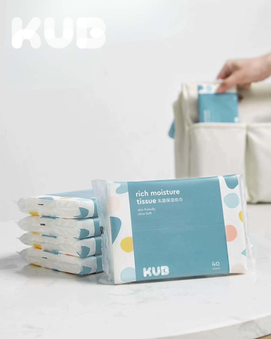KUB Cream Moisturizing Tissue 40pcs